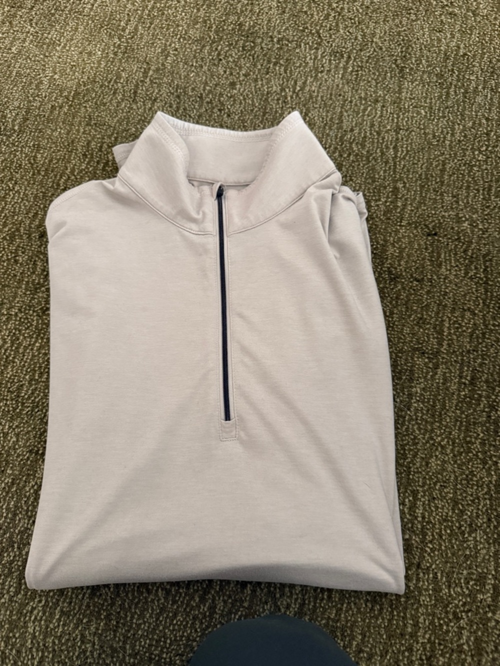 Light  cream Vuori  Quarter-Zip Pullover